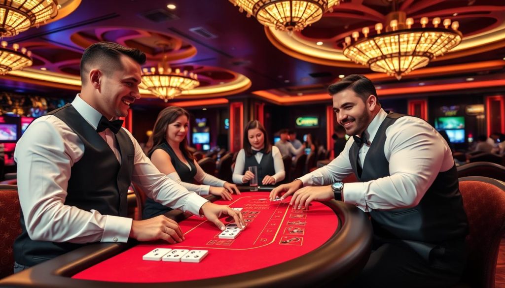Live casino dealers