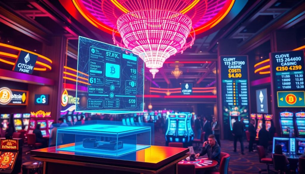 Blockchain gambling fee structures