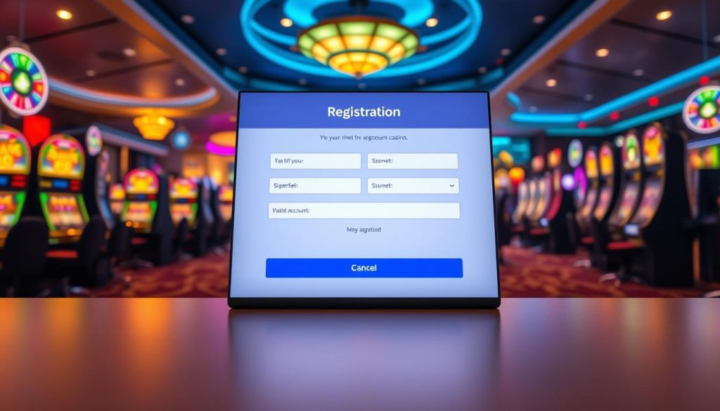 crypto casino registration process